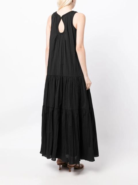 Acler Conara cut-out maxi dress - Black