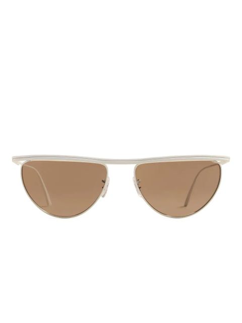 KHAITE browline sunglasses - Silver - zdjęcie produktu nr 1