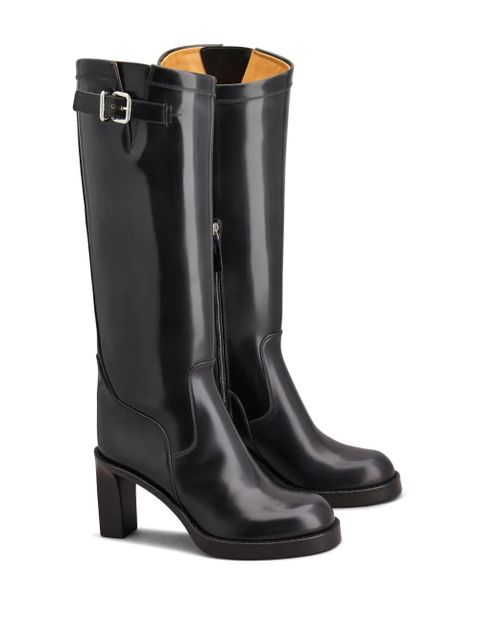 Tod's leather boots - Black