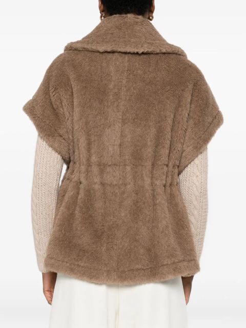 Max Mara belted Cappa jacket - Brown