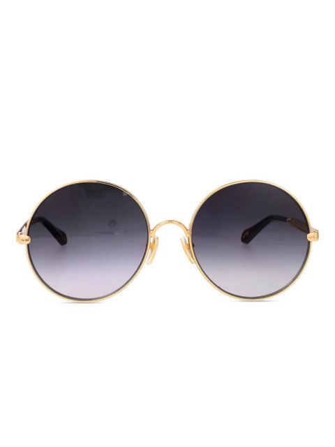 Chloé Eyewear round-frame sunglasses - Gold - zdjęcie produktu nr 1