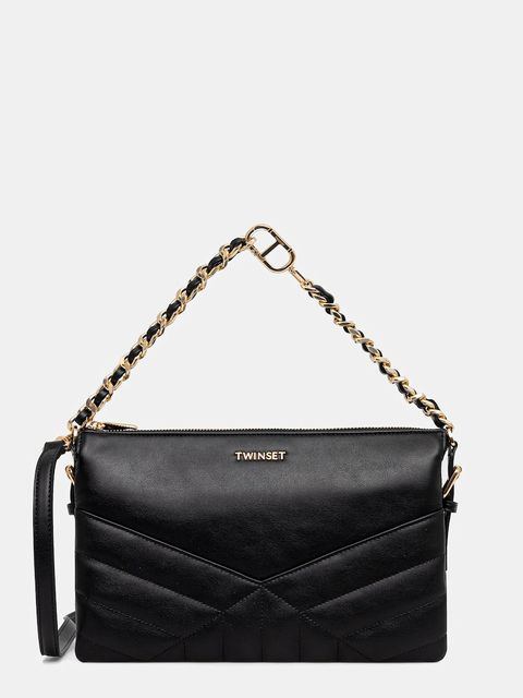 Twinset torebka kolor czarny 252TB7322 - zdjęcie produktu nr 1