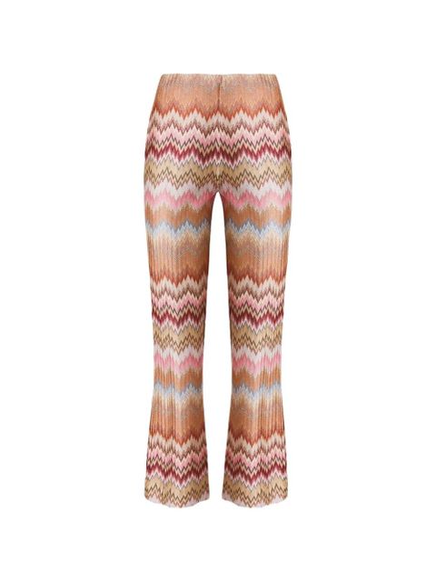 Missoni zig-zag trousers - Brown - zdjęcie produktu nr 1
