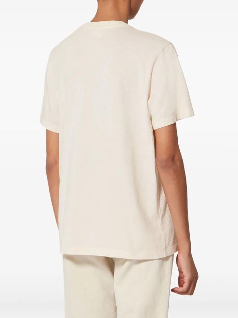 MARANT ÉTOILE Zewel graphic T-shirt - Neutrals
