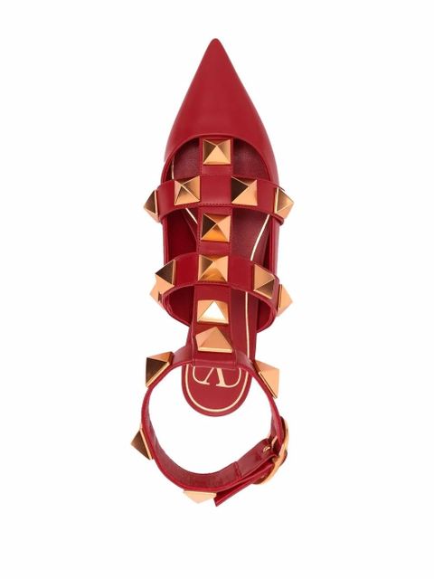 Valentino Garavani Roman Stud ballet flats - Red