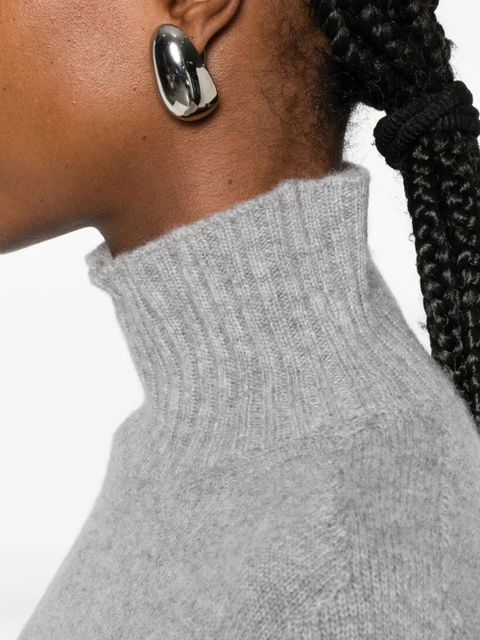 SOLOTRE high-neck sweater - Grey