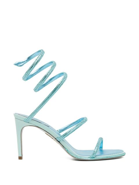 René Caovilla 105mm Cleo sandals - Blue - zdjęcie produktu nr 1