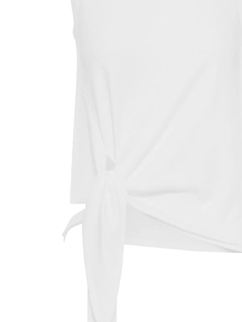 JW Anderson knotted hem cotton tank top - White - zdjęcie produktu nr 2