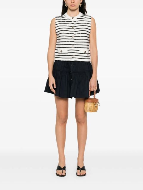 Maje tiered mini skirt - Blue - zdjęcie produktu nr 2