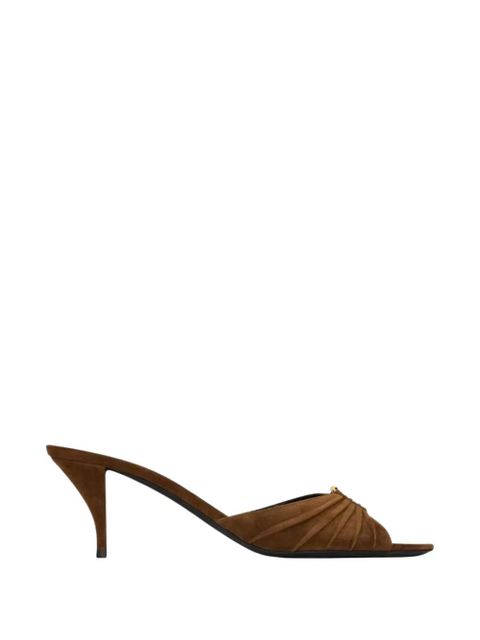 Saint Laurent Baabylone Cassandre sandals - Brown - zdjęcie produktu nr 1