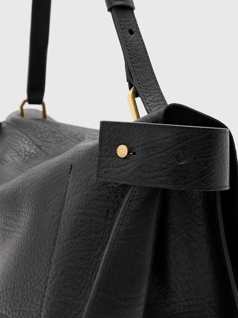 AllSaints torebka skórzana URSA