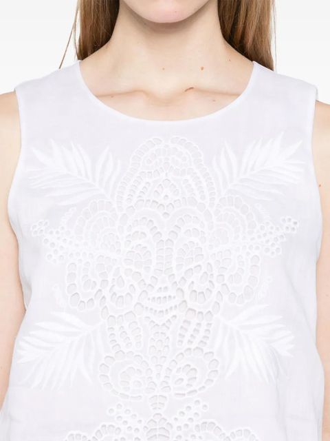 Max Mara Efeso top - White