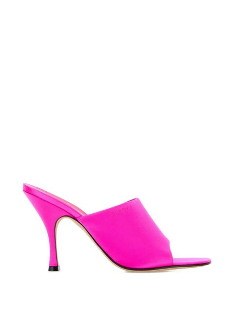 Gucci electric fuchsia mules - Pink - zdjęcie produktu nr 1