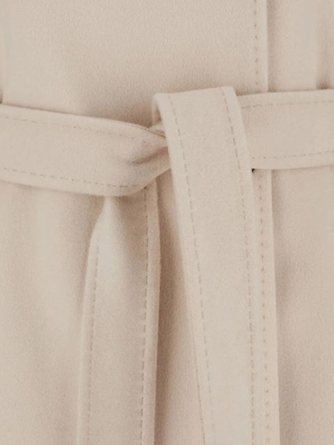 Max Mara belted-waist coat - Neutrals