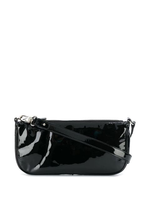 BY FAR Black Patent Shoulder Bag - zdjęcie produktu nr 1