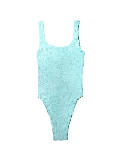 MC2 Saint Barth Lora scoop-neck swimsuit - Blue - zdjęcie produktu nr 1