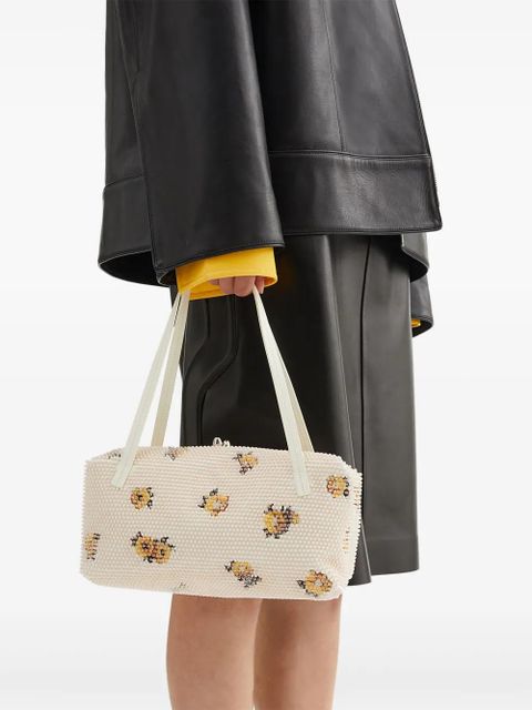 Jil Sander small Goji Pillow tote bag - White - zdjęcie produktu nr 2