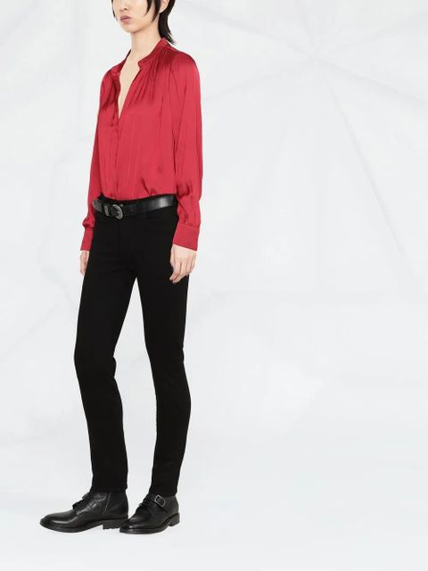 Zadig&Voltaire Tink satin blouse - Red