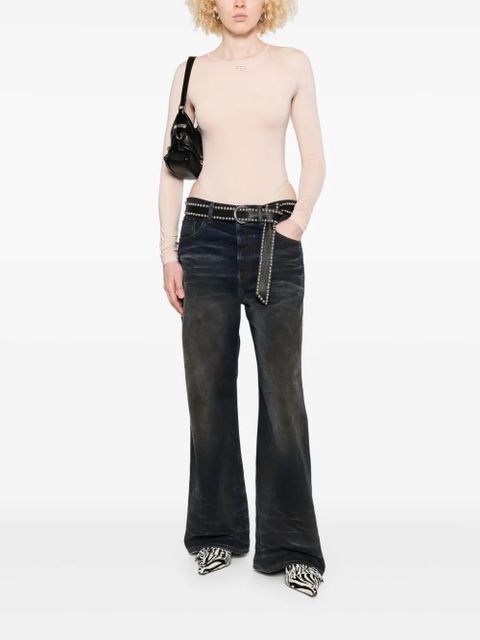 Diesel logo-motif bodysuit - Pink - zdjęcie produktu nr 2