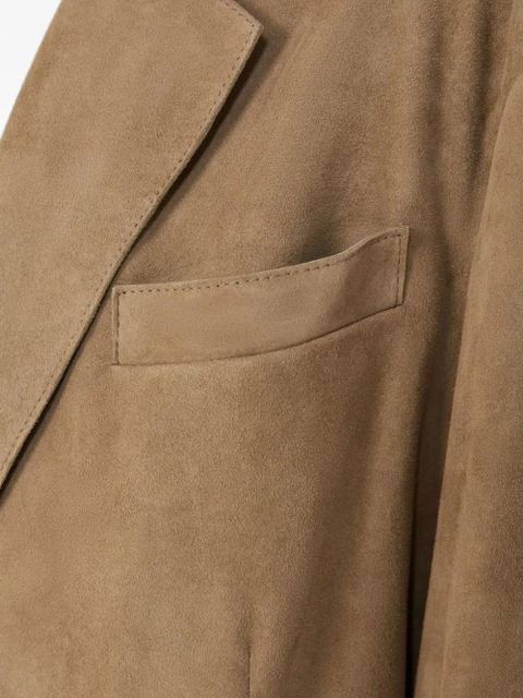 Weekend Max Mara MKDCedro buttoned leather jacket - Neutrals