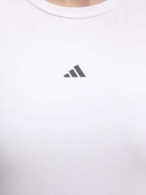 adidas Performance t-shirt treningowy Techfit kolor beżowy IX3254