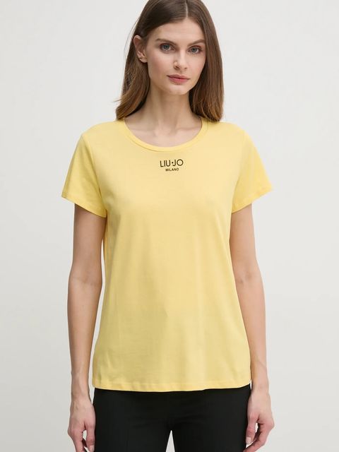 Liu Jo t-shirt bawełniany - zdjęcie produktu nr 2