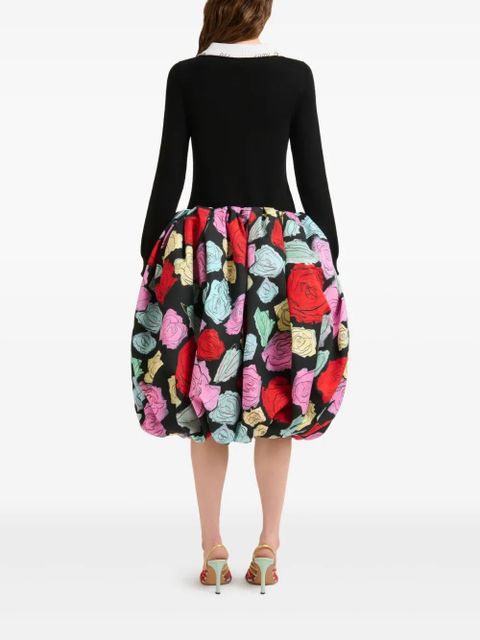 Marni logo-embroidered cotton cardigan - Black