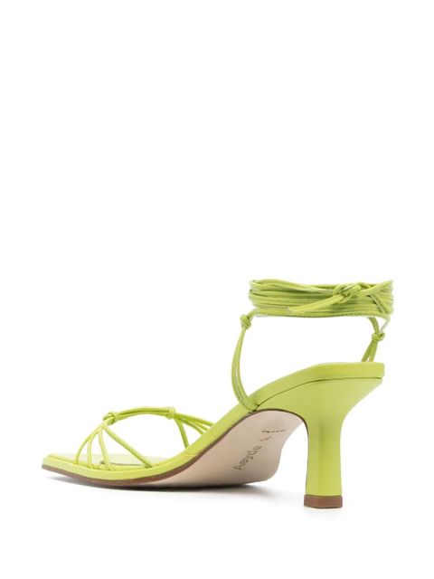 Aeyde strappy mid-heel sandals - Green