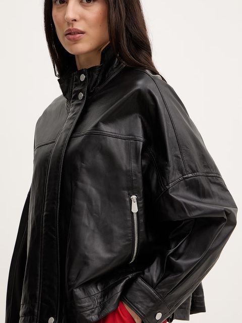 Pinko kurtka skórzana