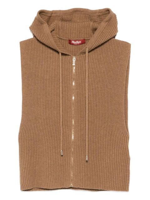 Max Mara hooded zip-front top - Brown - zdjęcie produktu nr 1