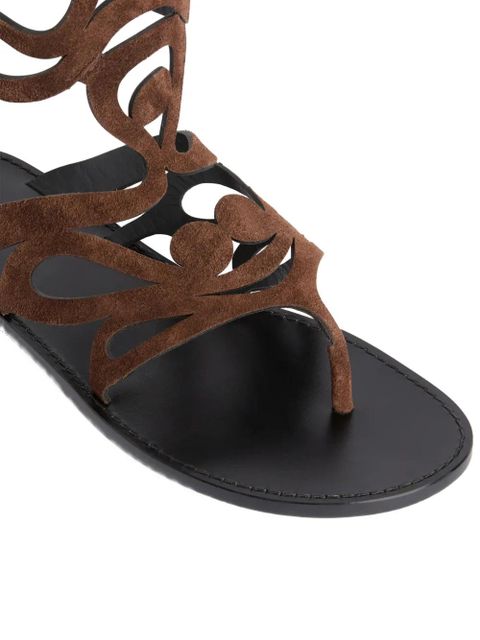 PUCCI Gladiator sandals - Brown