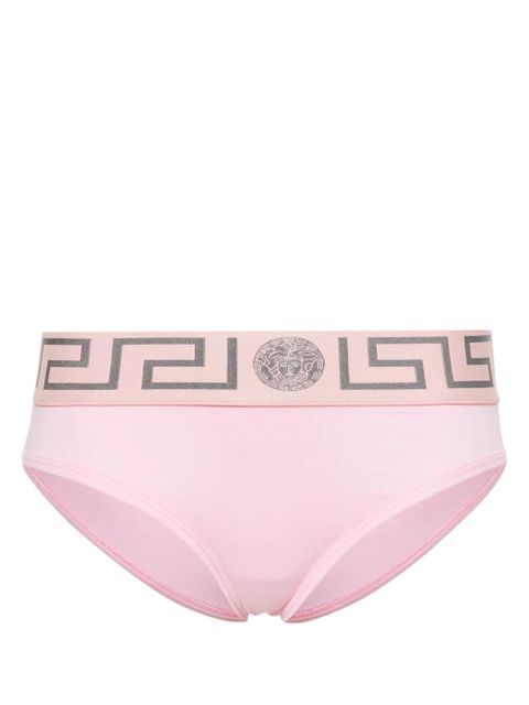 Versace Greca Border jersey briefs - Pink - zdjęcie produktu nr 1