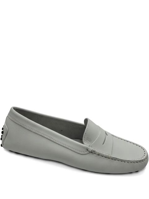 Tod's Gommino Bubble in suede loafers - White