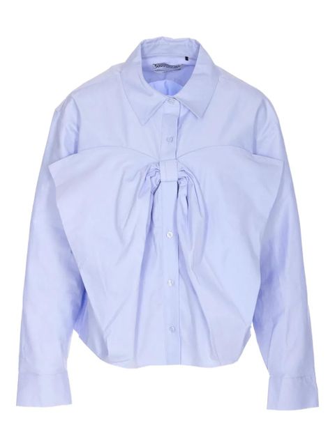 Essentiel Antwerp bow shirt - Blue - zdjęcie produktu nr 1