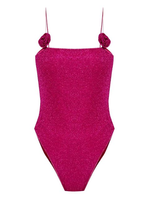 Oséree Lumière Rose appliqué swimsuit - Pink - zdjęcie produktu nr 1