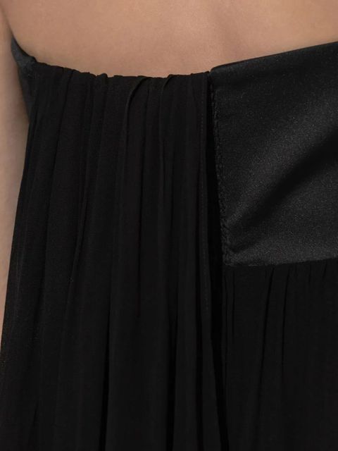 Posse Solene strapless maxi dress - Black
