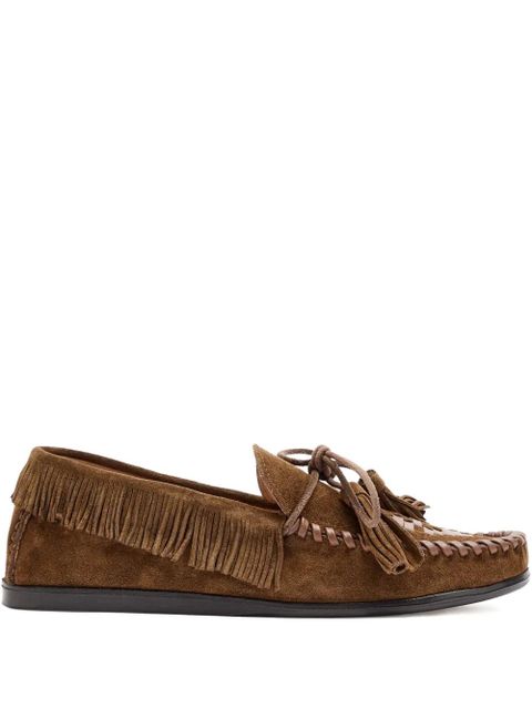 MARANT ÉTOILE Fitza fringed loafers - Brown - zdjęcie produktu nr 1