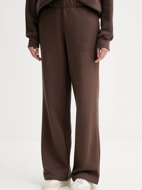 MUUV. spodnie dresowe MUUV..x.Answear damskie kolor brązowy gładkie - zdjęcie produktu nr 1