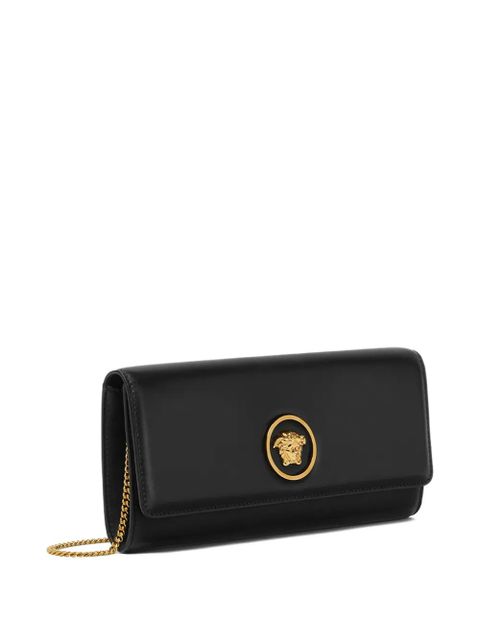 Versace medusa-plaque calfskin shoulder bag - Black - zdjęcie produktu nr 2