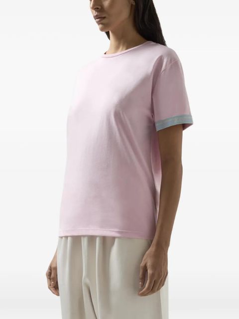 GCDS logo-detail T-shirt - Pink