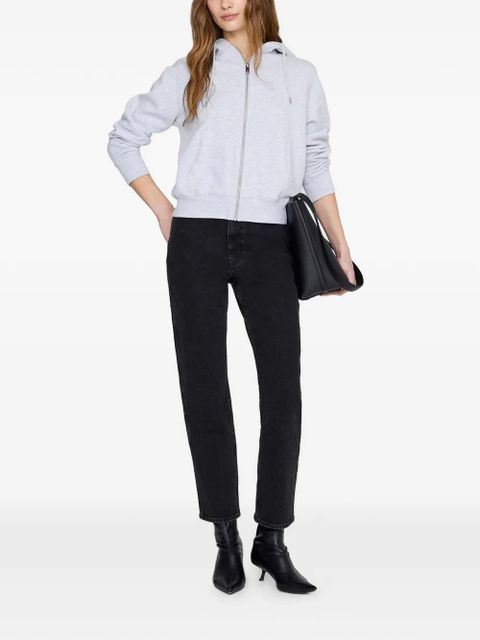 ANINE BING Casper zip-up hoodie - Grey