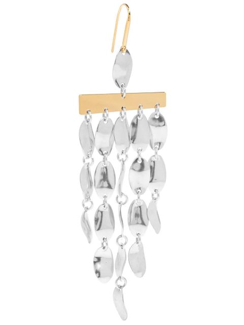 ISABEL MARANT hammered droplet earrings - Silver