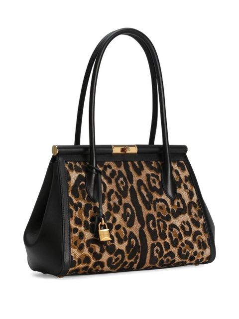 Dolce & Gabbana Marlene Everyday bag with Leo thread embroidery - Brown - zdjęcie produktu nr 2