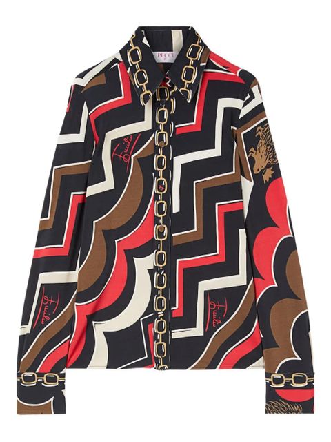 PUCCI Istrice-print shirt - Black - zdjęcie produktu nr 1