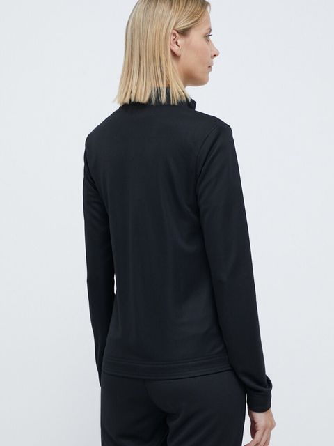 adidas Performance bluza treningowa Entrada 22 damska kolor czarny gładka H57525 - zdjęcie produktu nr 2