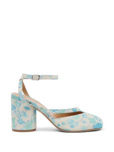Maison Margiela Tabi floral print pumps - Neutrals - zdjęcie produktu nr 1
