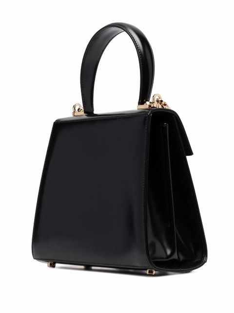 Ferragamo Gancini leather tote bag - Black - zdjęcie produktu nr 2