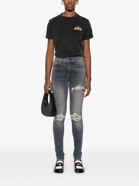 AMIRI Vintage Crystal Star T-shirt - Black