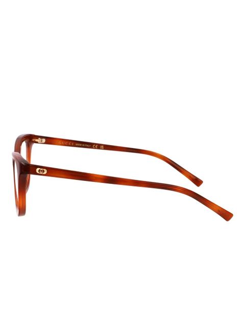 Gucci Eyewear square-frame glasses - Brown - zdjęcie produktu nr 2