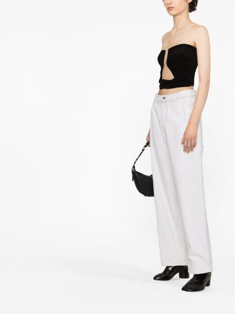 Maison Margiela mid-rise wide-leg jeans - Blue